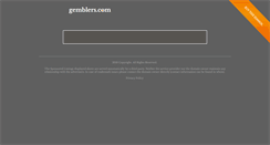 Desktop Screenshot of gemblers.com