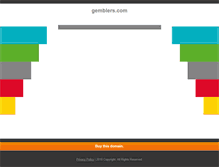 Tablet Screenshot of gemblers.com